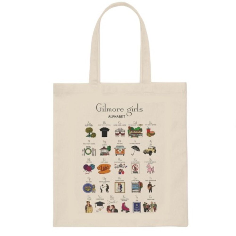 Gilmore Girls Alphabet Tote
